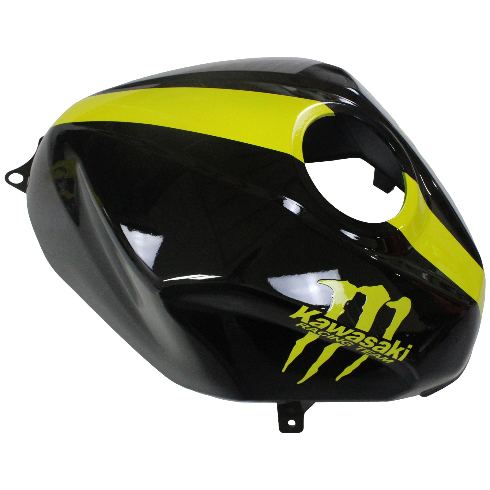 Amotopart 2018-2024 Kawasaki EX400 Ninja400 Black&Yellow Fairing Kit