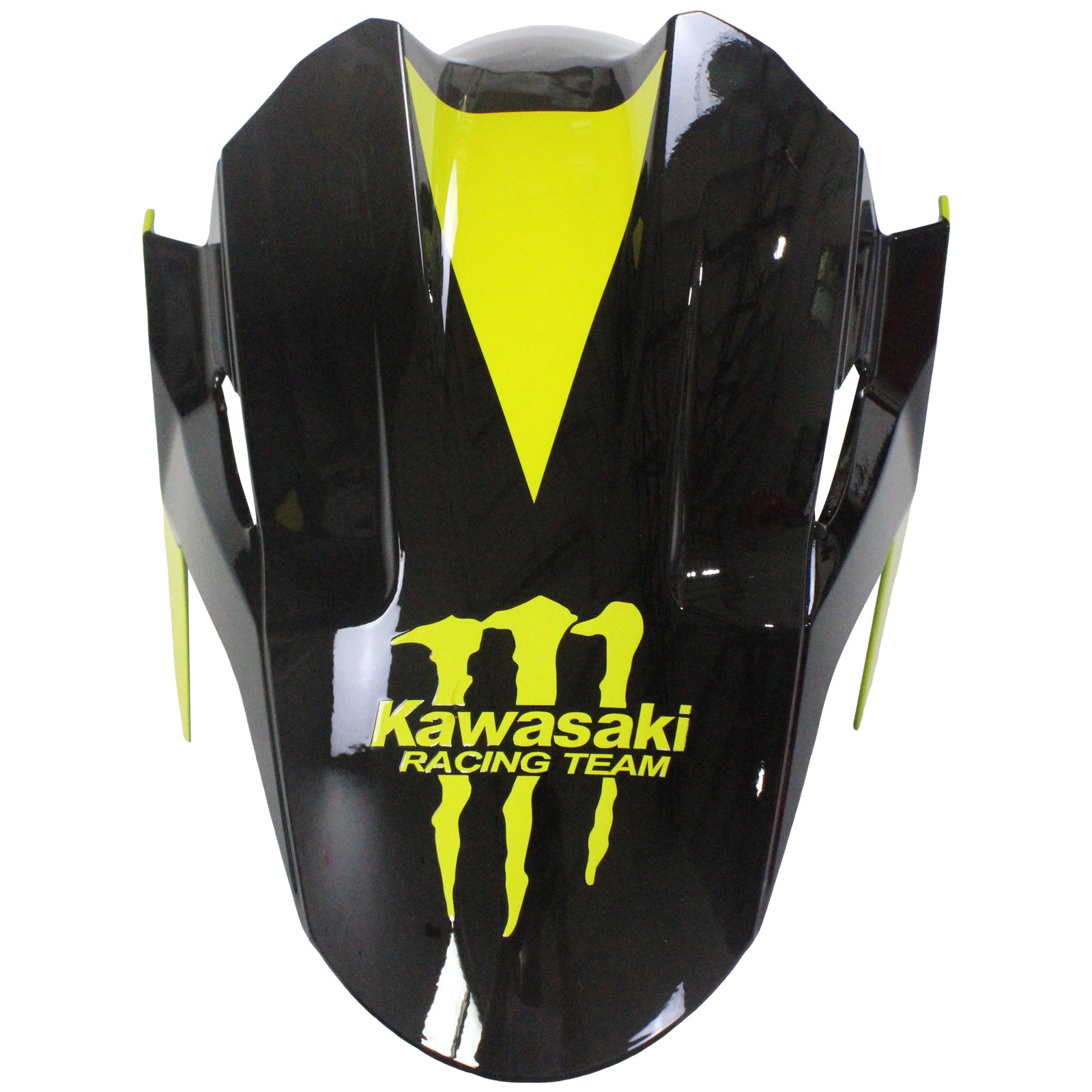 Amotopart 2018-2024 Kit carena Kawasaki EX400 Ninja400 nero e giallo