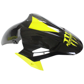 Amotopart 2018-2024 Kawasaki EX400 Ninja400 Black&Yellow Fairing Kit