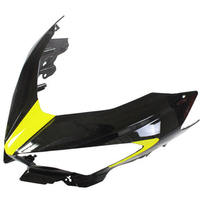 Amotopart 2018-2024 Kawasaki EX400 Ninja400 Black&Yellow Fairing Kit