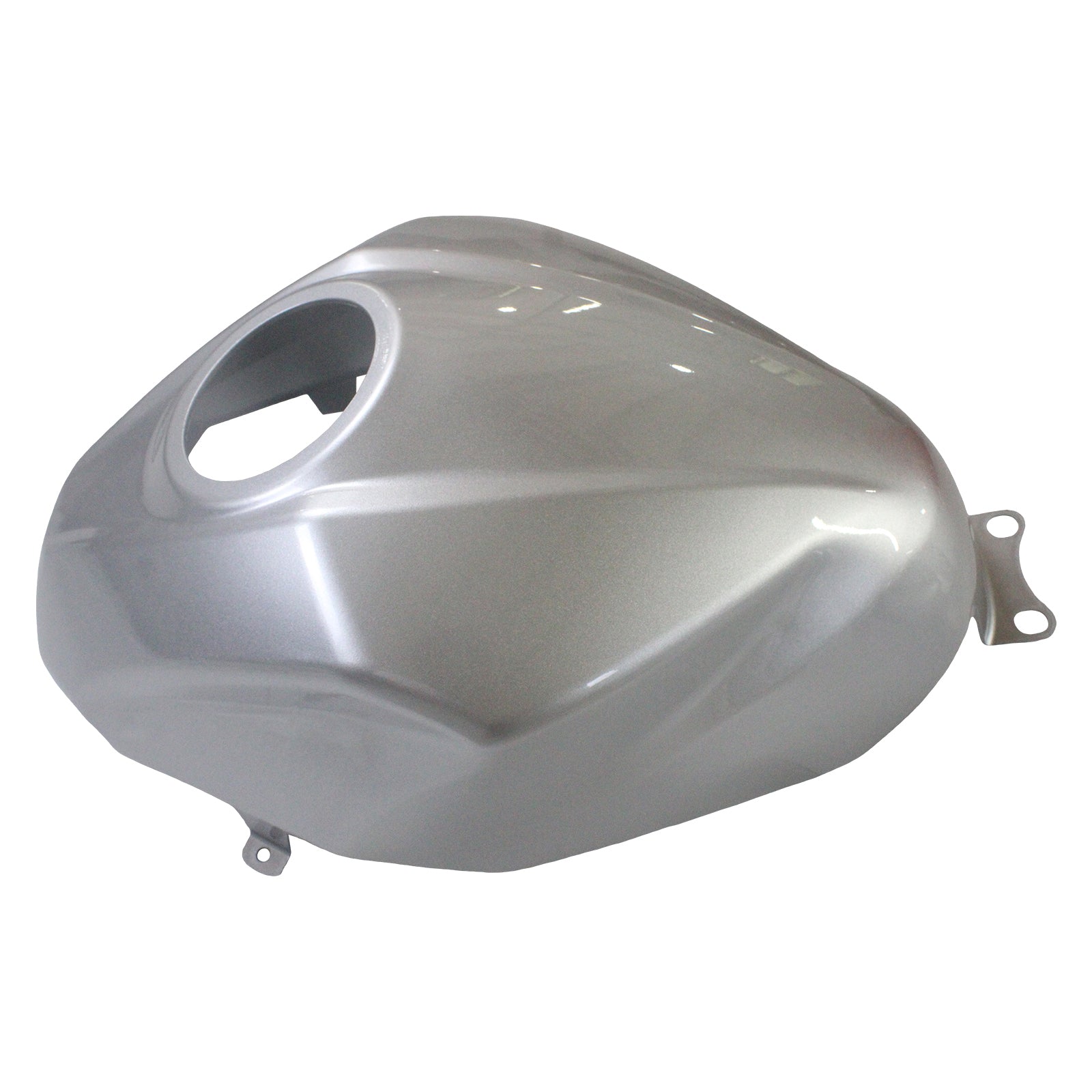 Amotopart Kawasaki EX400/Ninja400 2018-2023 シルバー&ブラック フェアリングキット