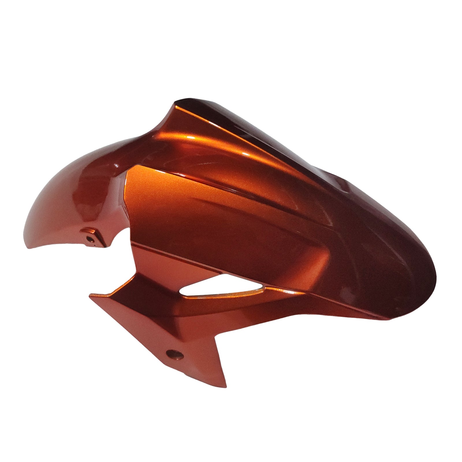 Amotopart Kawasaki EX400/Ninja400 2018-2023 シルバー&オレンジ フェアリングキット