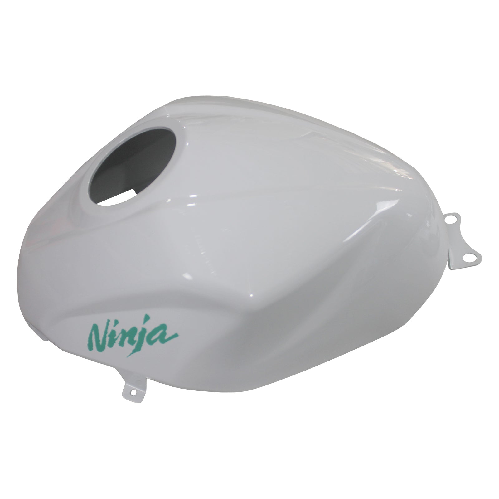 Amotopart Kawasaki EX400/Ninja400 2018-2023 White&Green Fairing Kit