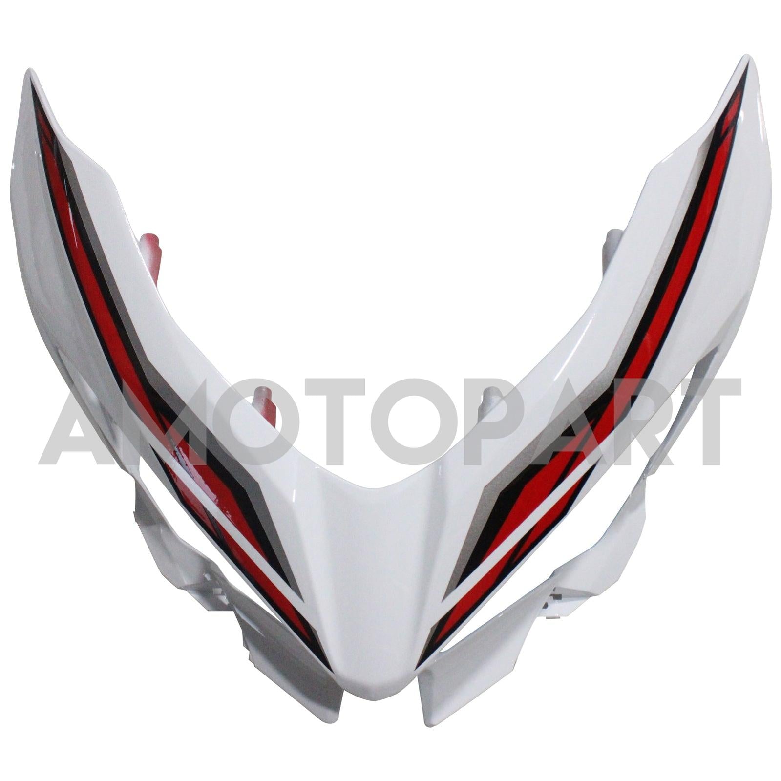 AMOTOPT KAWASAKI EX400/NINJA 400 2018-2023 KIT de carenagem Branco e Black