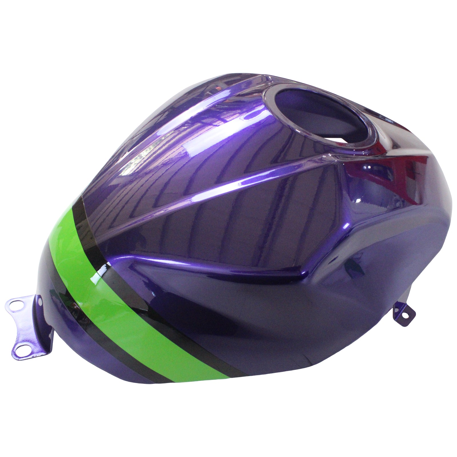 Amotopart Kawasaki EX400/Ninja400 2018-2023 Green&Orange Fairing Kit