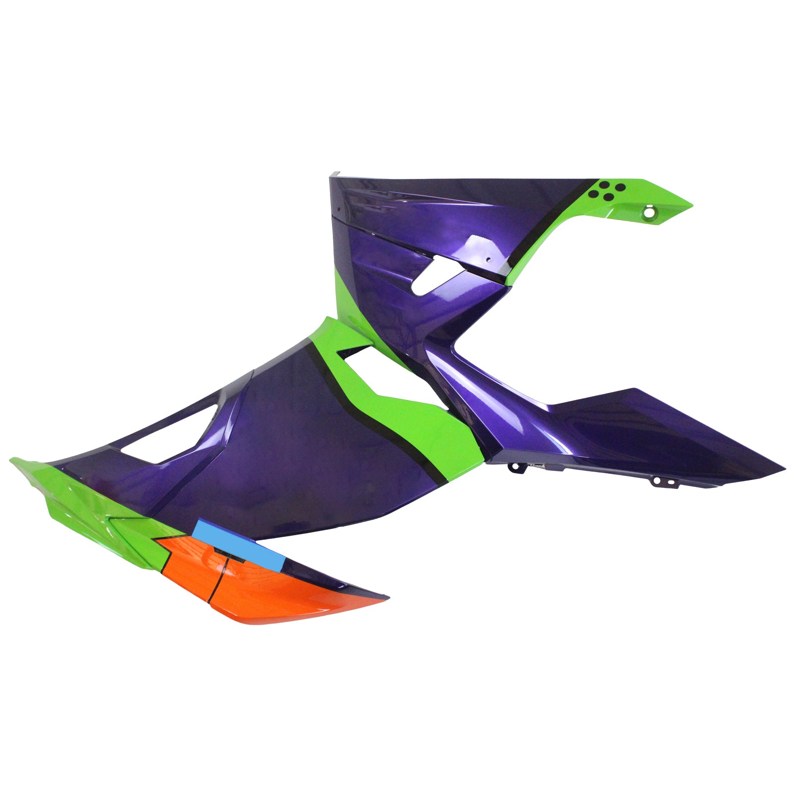 Amotopart Kawasaki EX400/Ninja400 2018-2023 Green&Orange Fairing Kit