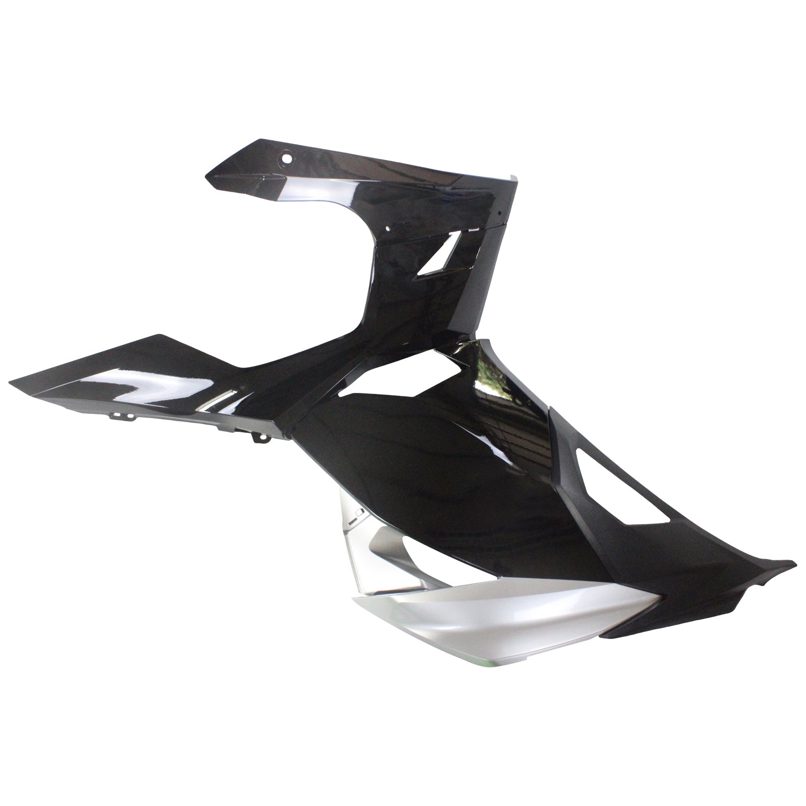 Amotopart Kawasaki EX400/Ninja400 2018-2023 Silver&Blue Fairing Kit