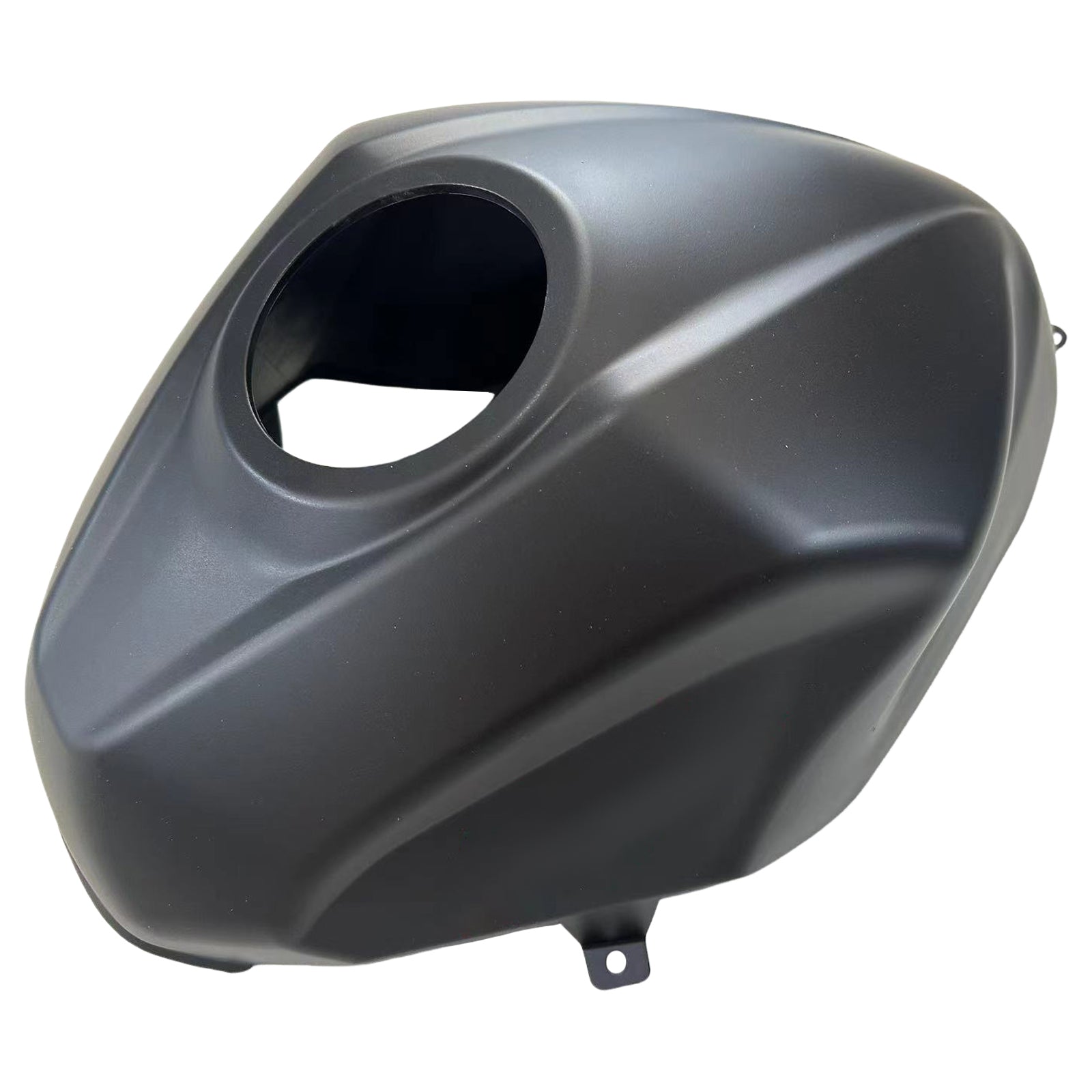 Amotopart Kawasaki EX400/Ninja400 2018-2023 Schwarz&Orangefarbenes Verkleidungsset