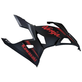 Amotopart Kawasaki EX400/Ninja400 2018-2023 Black&Orange Fairing Kit