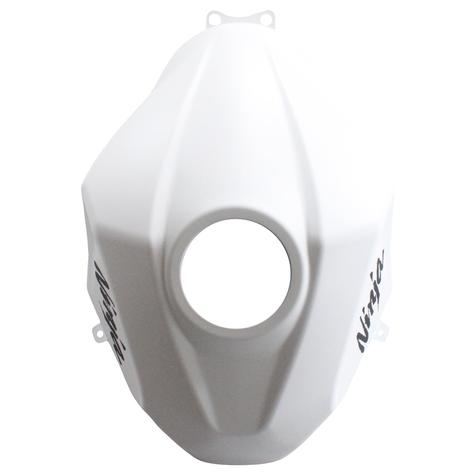 Amotopart Kawasaki EX400/Ninja400 2018-2023 Kit de carénage blanc mat et violet