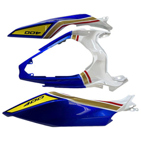 Amotopart Kawasaki EX400/Ninja400 2018-2023 Blue&Yellow Fairing Kit