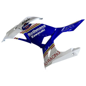 Amotopart Kawasaki EX400/Ninja400 2018-2023 Blue&Yellow Fairing Kit