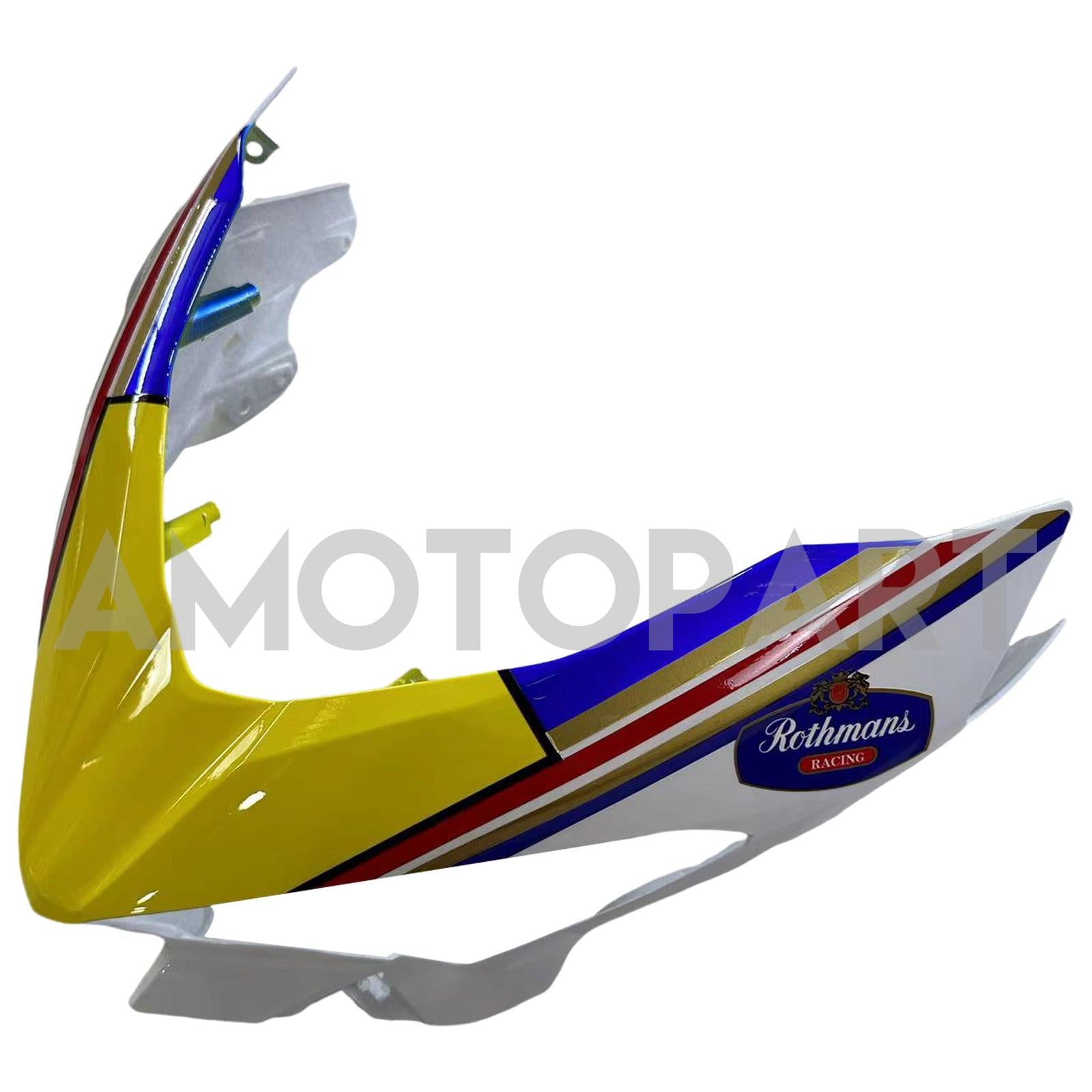 Amotopart Kawasaki EX400/Ninja400 2018-2023 Blau&Gelbes Verkleidungsset