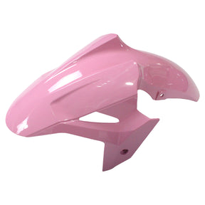 Amotopart Verkleidungsset für Kawasaki EX400/Ninja400 2018–2023, Pink und Weiß