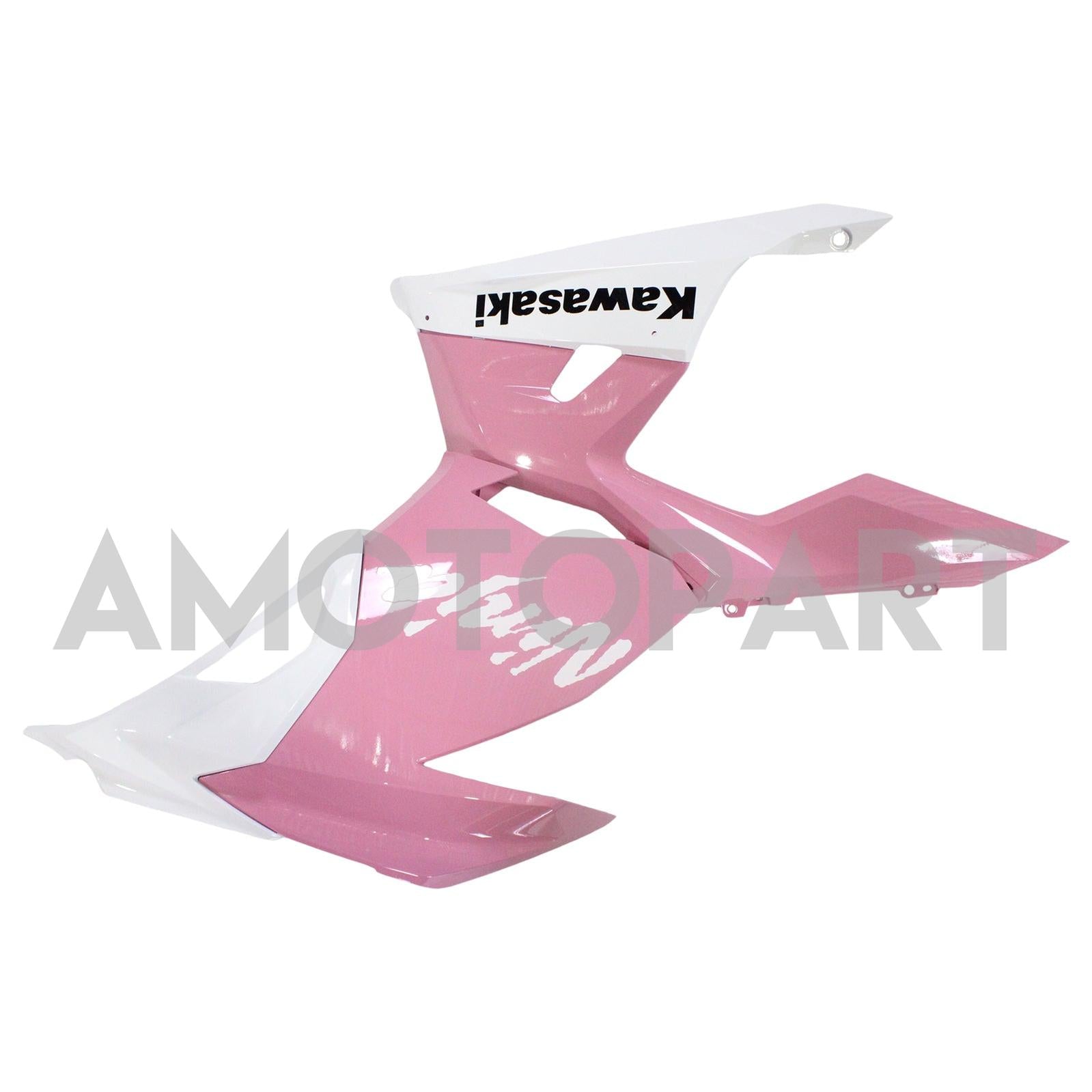 Amotopart Kawasaki EX400/Ninja400 2018-2023 Pink&White Fairing Kit