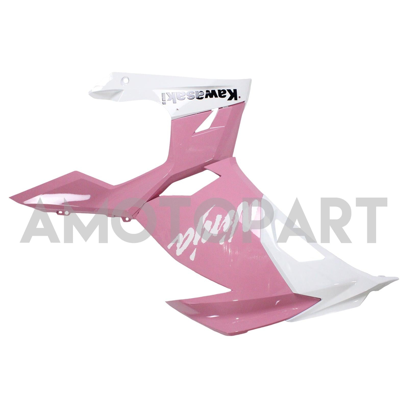 Amotopart Kawasaki EX400/Ninja400 2018-2023 Pink&White Fairing Kit