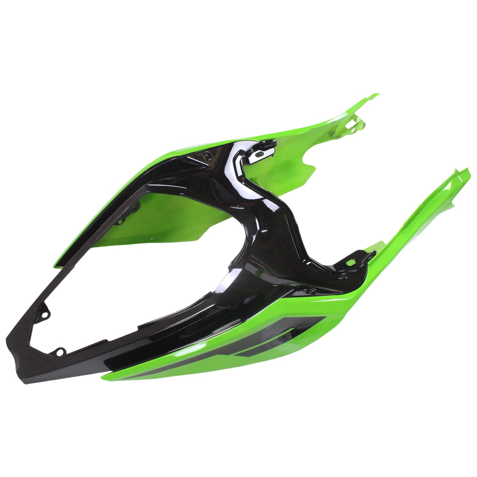 Amotopart Kawasaki EX400/Ninja400 2018-2023 Green&Black Style1 Fairing Kit