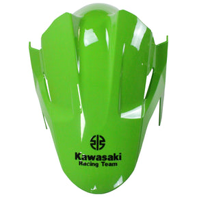 Amotopart Kit carena Kawasaki EX400/Ninja400 2018-2023 Verde&amp;Nero Style1