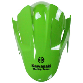 Amotopart Kawasaki EX400/Ninja 400 2018-2023 Kit de carenado Style1 verde y negro