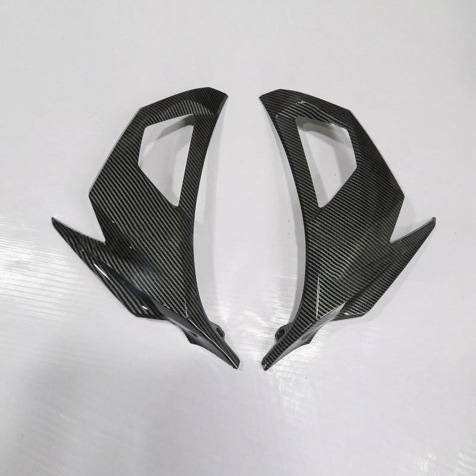 Amotopart Kawasaki EX400/Ninja400 2018-2023 Carbon Fiber Pattern Fairing Kit