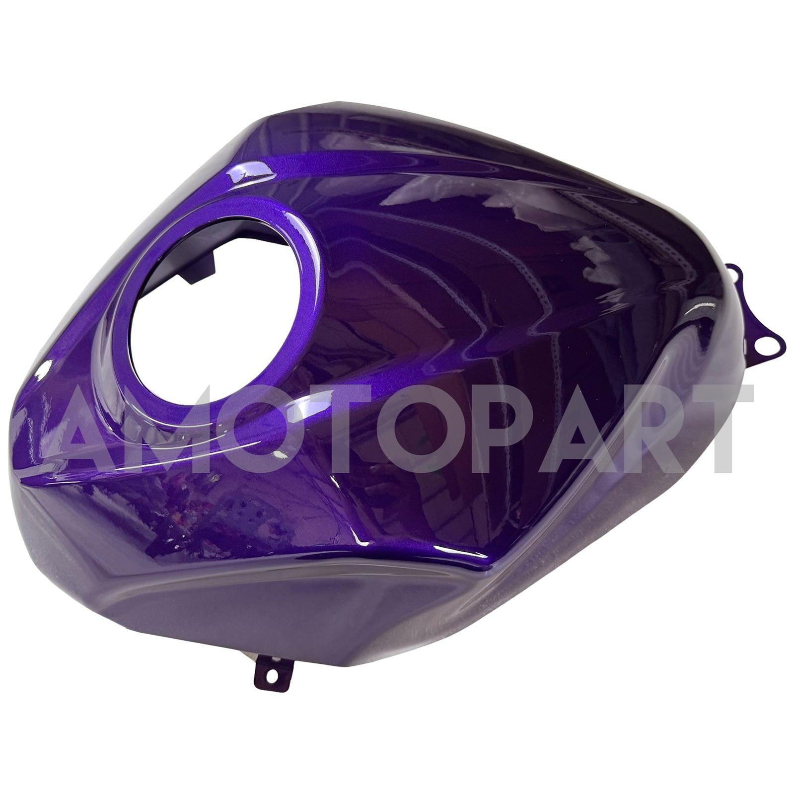 Amotopart 2018-2024 Kawasaki EX400 Ninja400 Black Dark Purple Fairing