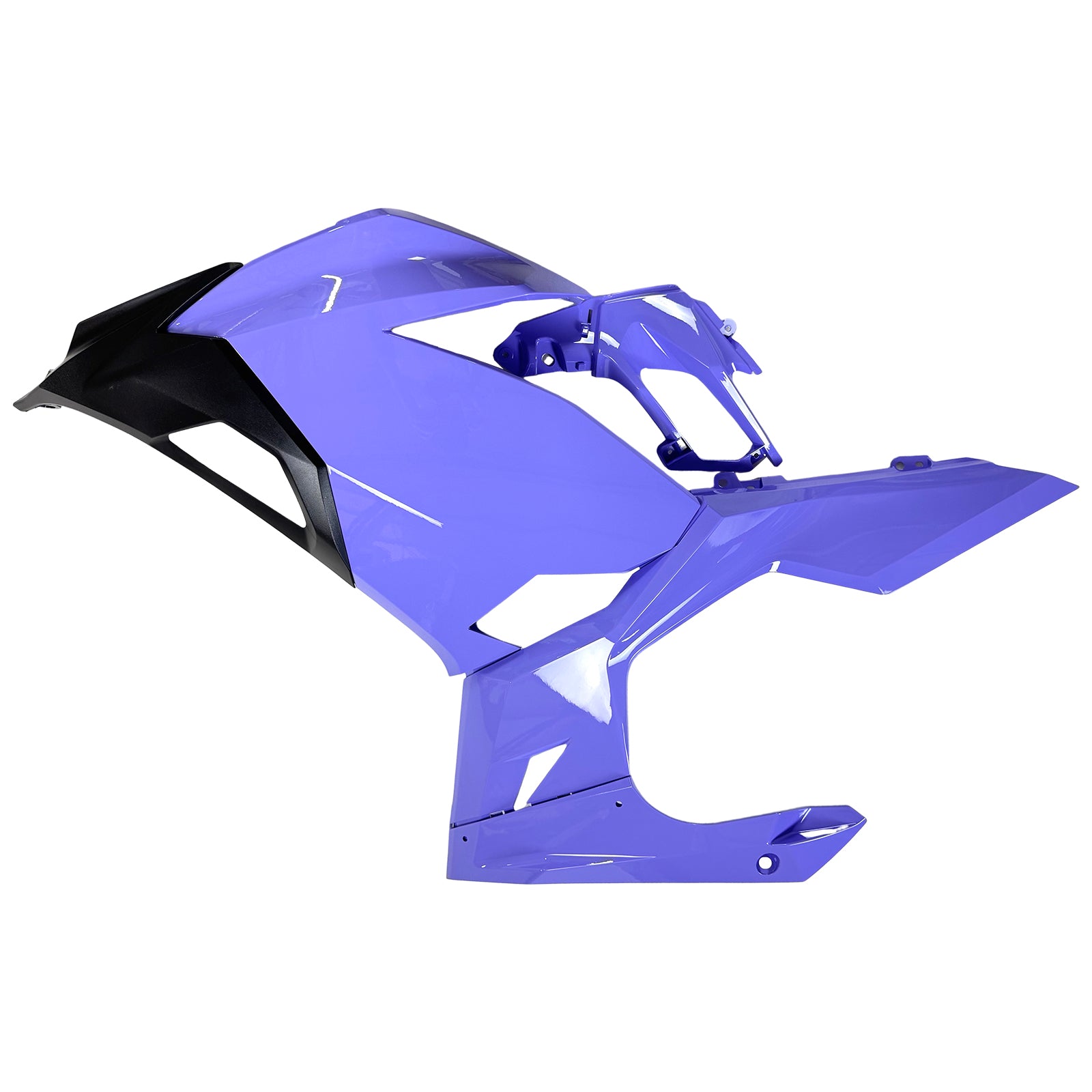 Amotopart 2018-2024 Kawasaki EX400 Ninja400 Purple Fairing Kit