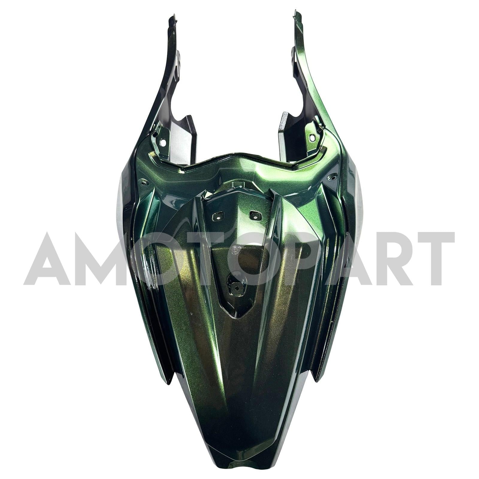 Amotopart 2018-2024 Kawasaki EX400 Ninja400 Gradient Green Yellow Fairing Kit