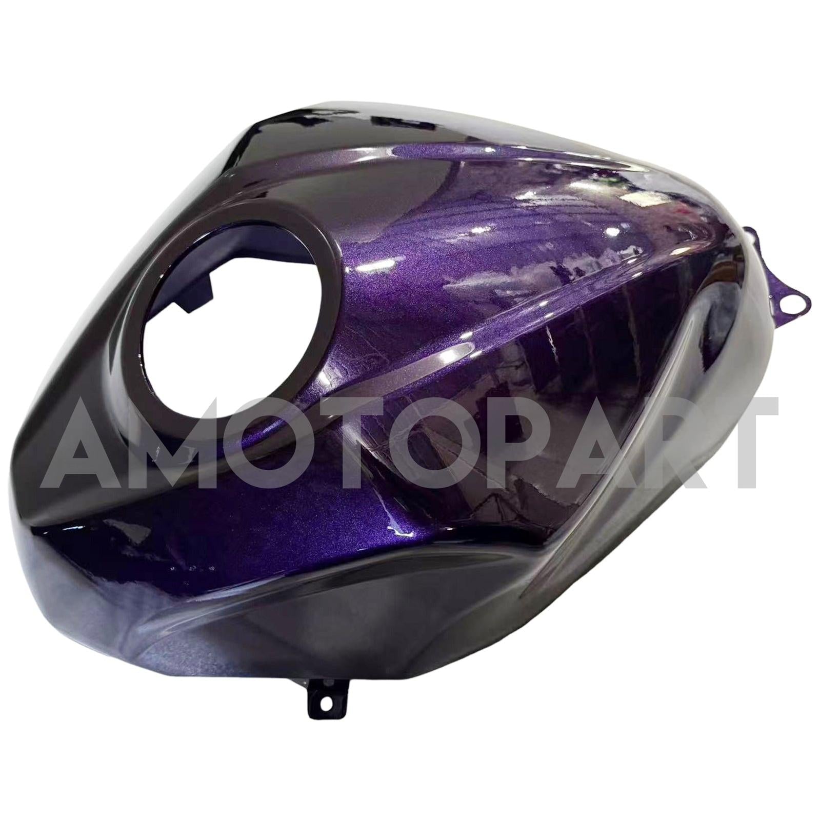 Amotopart 2018-2024 Kawasaki EX400 Ninja400 Glossy Dark Purple Fairing Kit