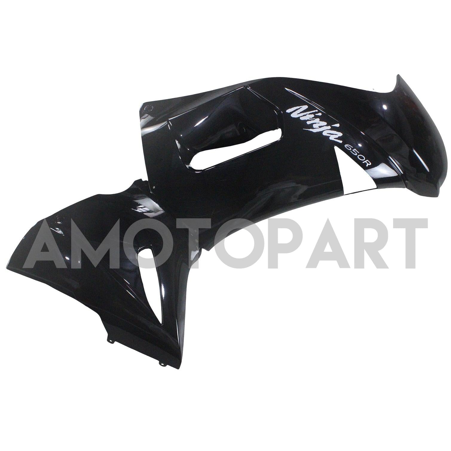 Amotopart Kawasaki 2006-2008 ER6F/Ninja650 Black Fairing Kit