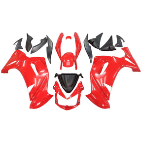 Amotopart Kawasaki 2006-2008 ER6F/Ninja650 Red Style2 Fairing Kit