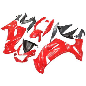 Amotopart Kawasaki 2006-2008 ER6F/Ninja650 Red Style2 Fairing Kit