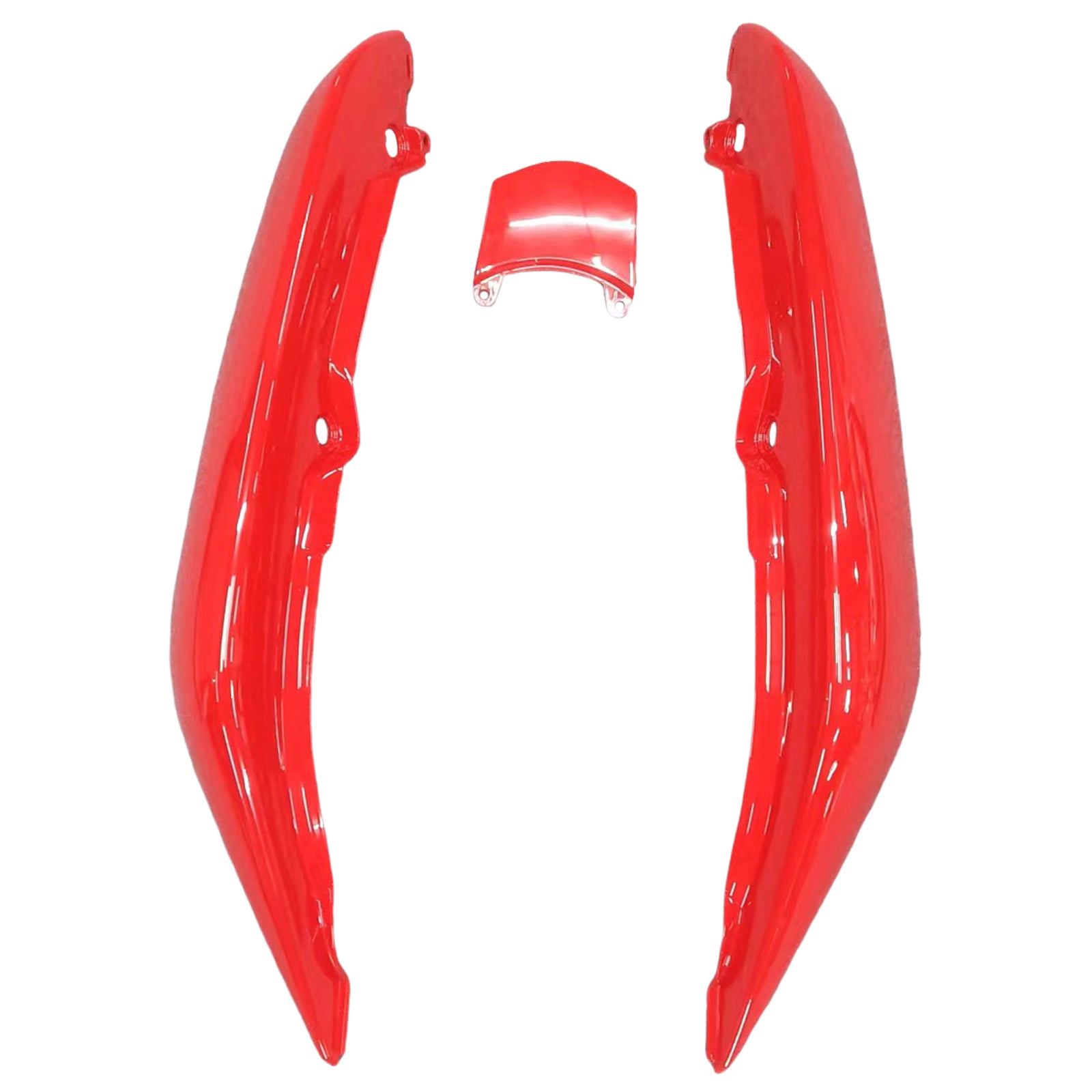 Amotopart Kawasaki 2006–2008 ER6F/Ninja650 Red Style2 Verkleidungsset