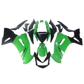 Amotopart Kawasaki 2006-2008 ER6F/Ninja650 Green&Black Fairing Kit