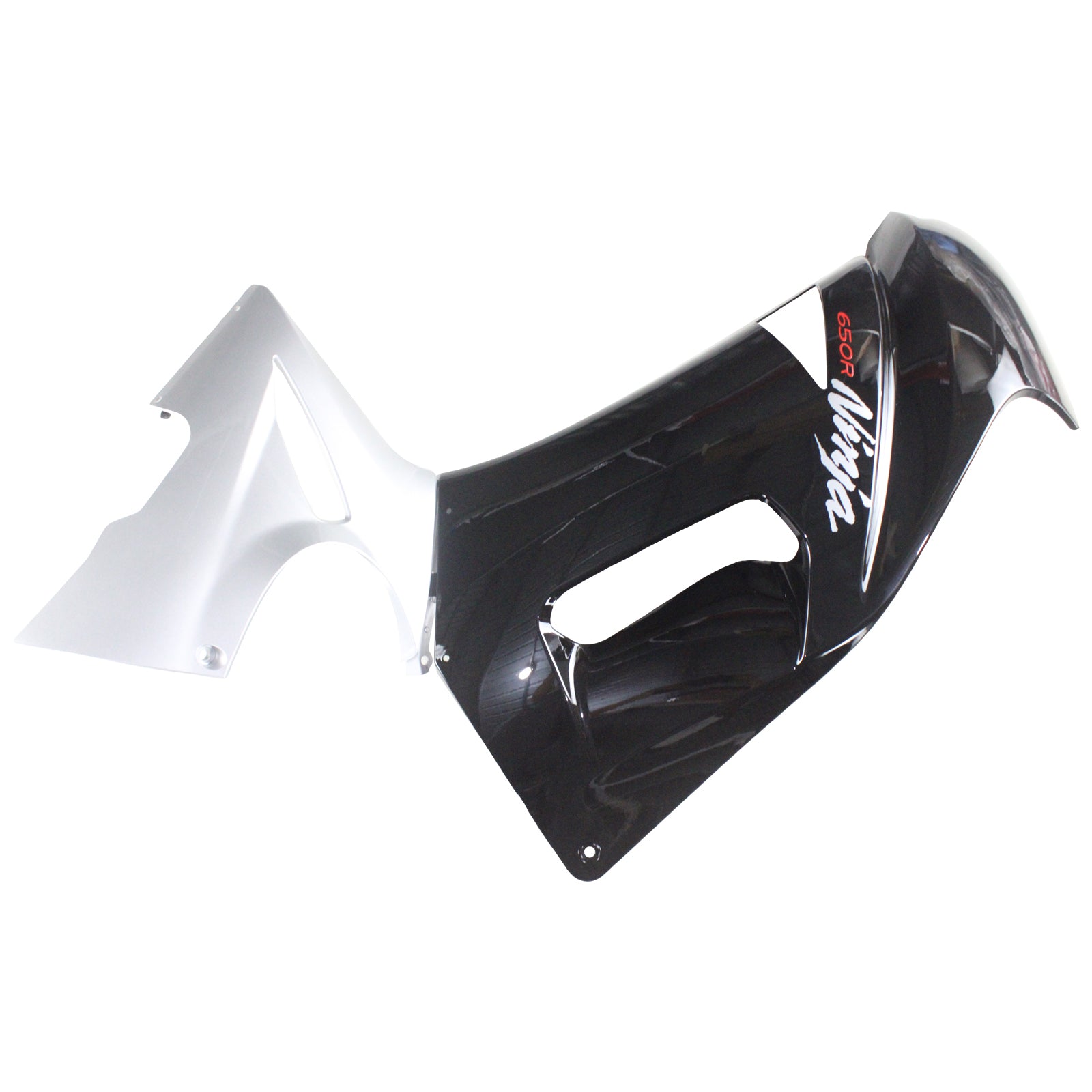 Amotopart Kawasaki 2006-2008 ER6F/Ninja650 Black Fairing Kit