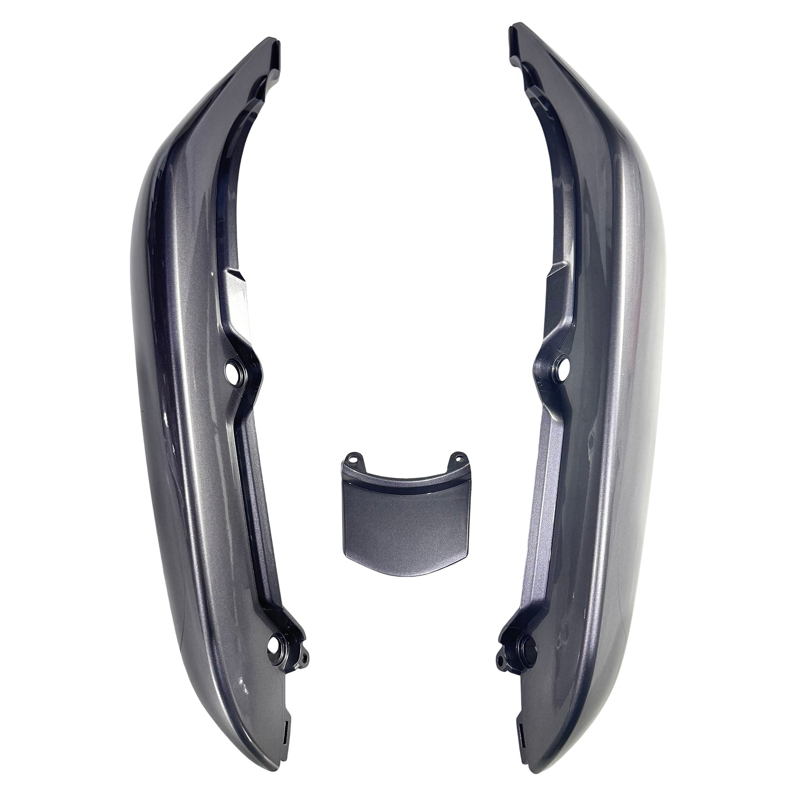 Amotopart Kawasaki 2006-2008 ER6F/NINJA 650 Silver Grey Fairing Kit
