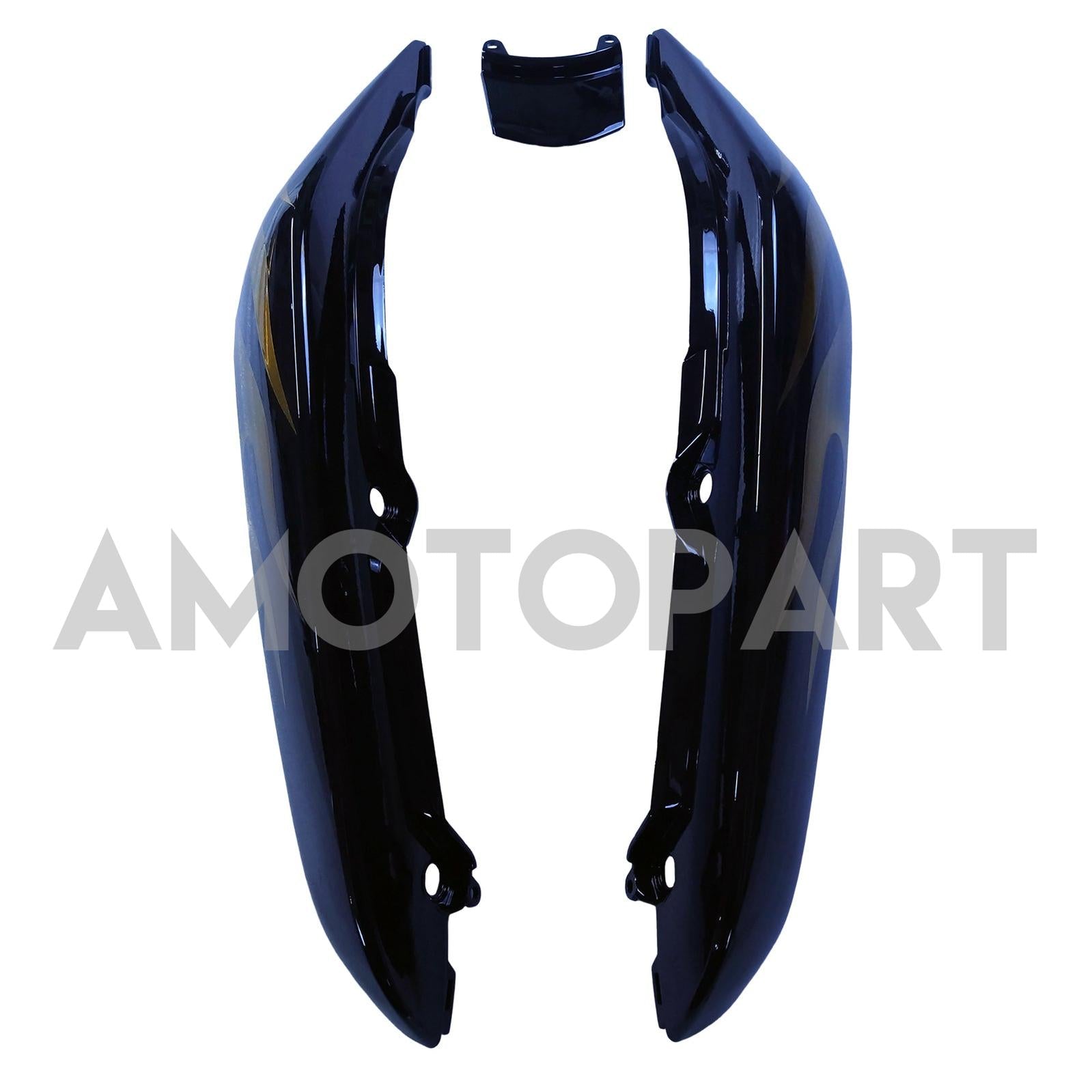 Amotopart 2006-2008 Kawasaki ER6F Ninja650 Black & Gold Fairing Kit