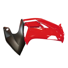 Amotopart 2012-2016 ER6F/Ninja 650 Kit de carenado negro rojo