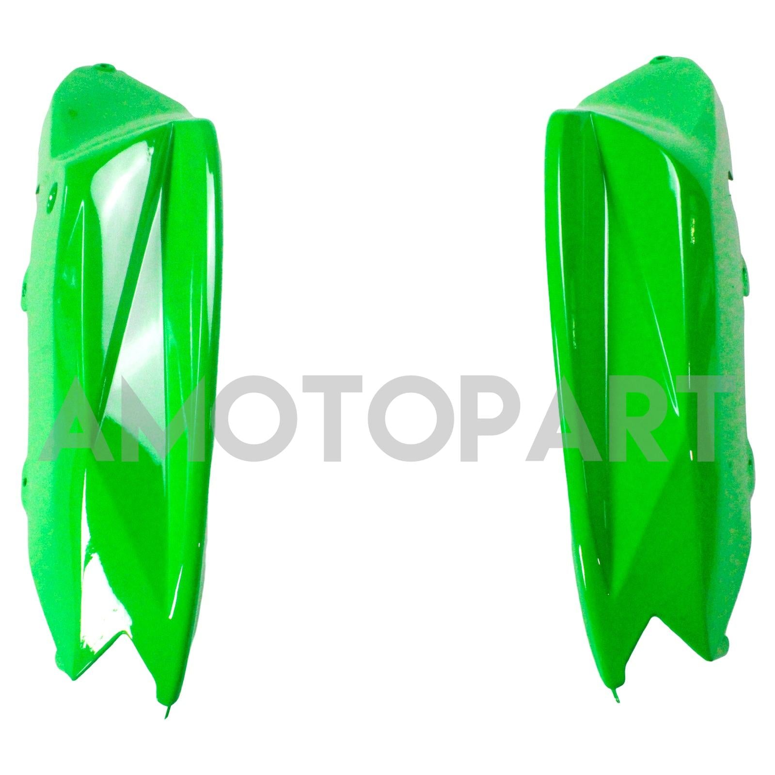 Amotopart 2012-2016 Kawasaki Ninja 650 Green Black Fairing Kit