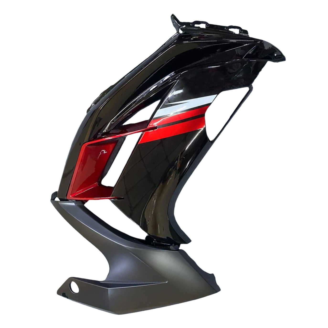 Amotopart 2012-2016 Kawasaki Ninja 650 Black Red Fairing Kit