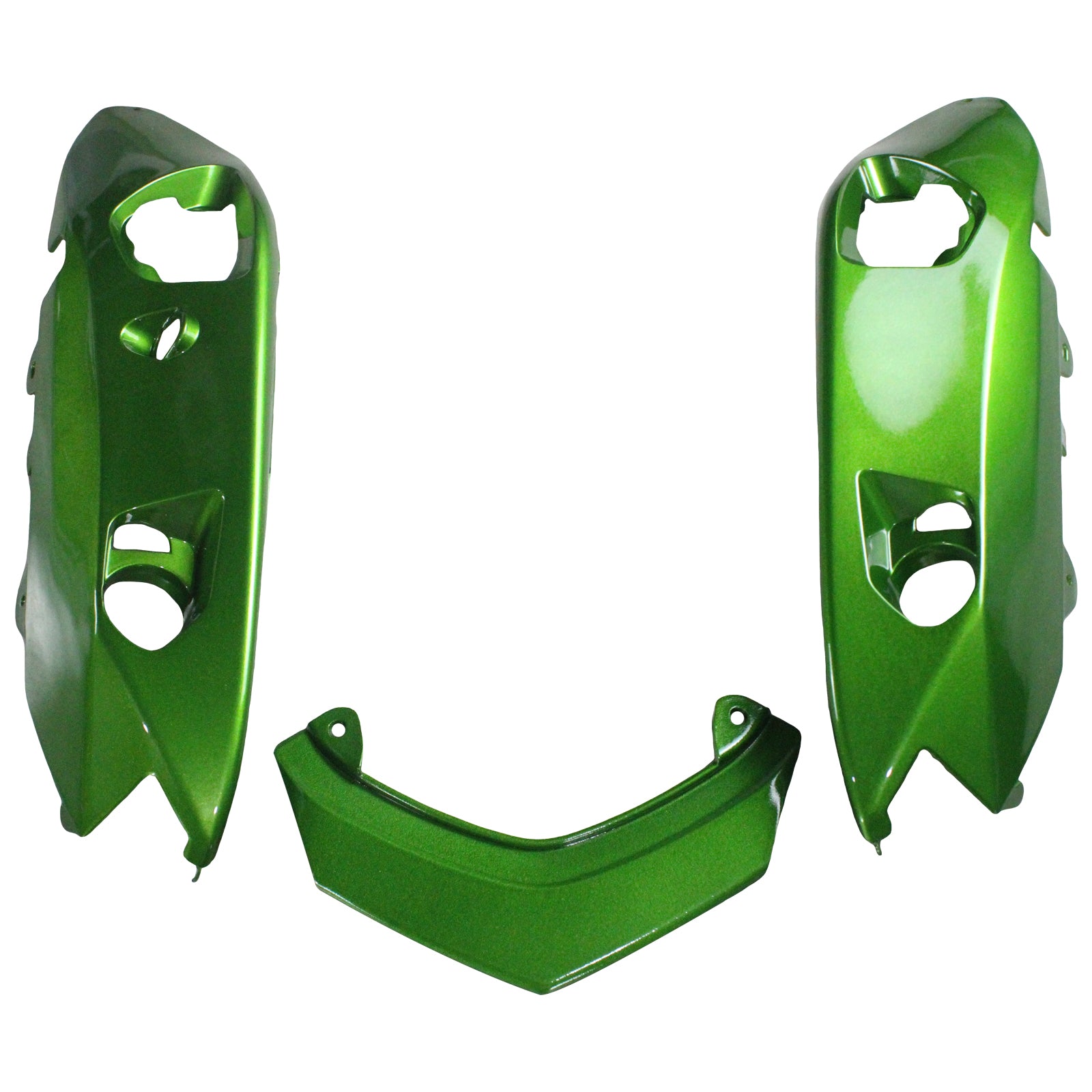 Amotopart 2012–2016 Kawasaki Ninja 650 Green Style2 Verkleidungsset