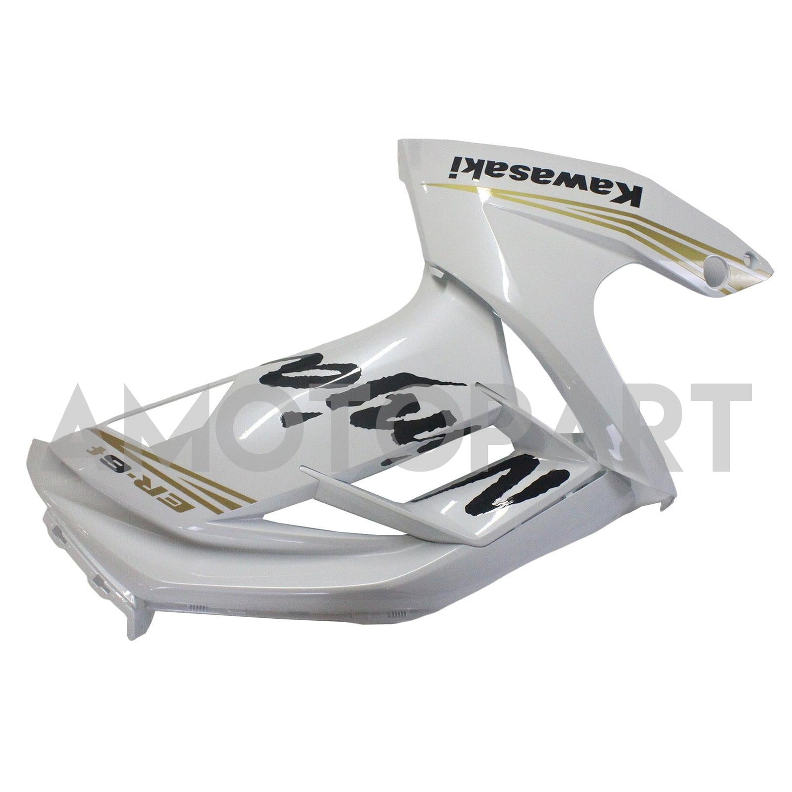 Amotopart 2012-2016 Kawasaki Ninja 650 Weißverkleidungskit