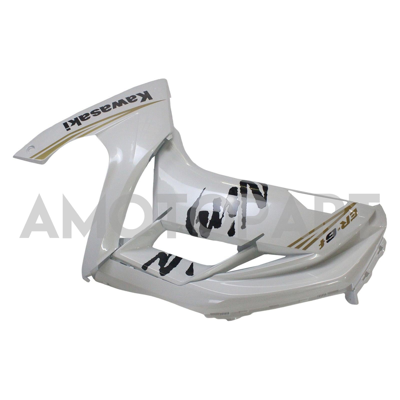 Amotopart 2012-2016 Kawasaki Ninja 650 Weißverkleidungskit