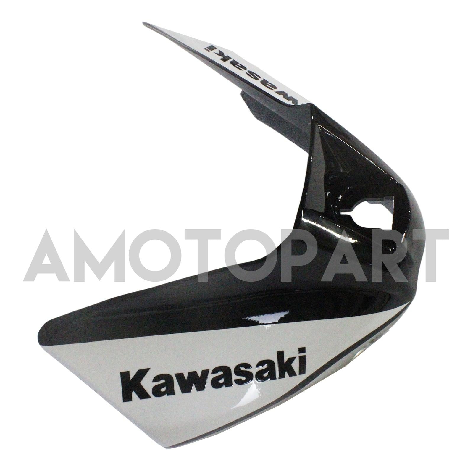 Amotopart 2012-2016 Kawasaki NInja 650 Kit de carenado multicolor negro plateado