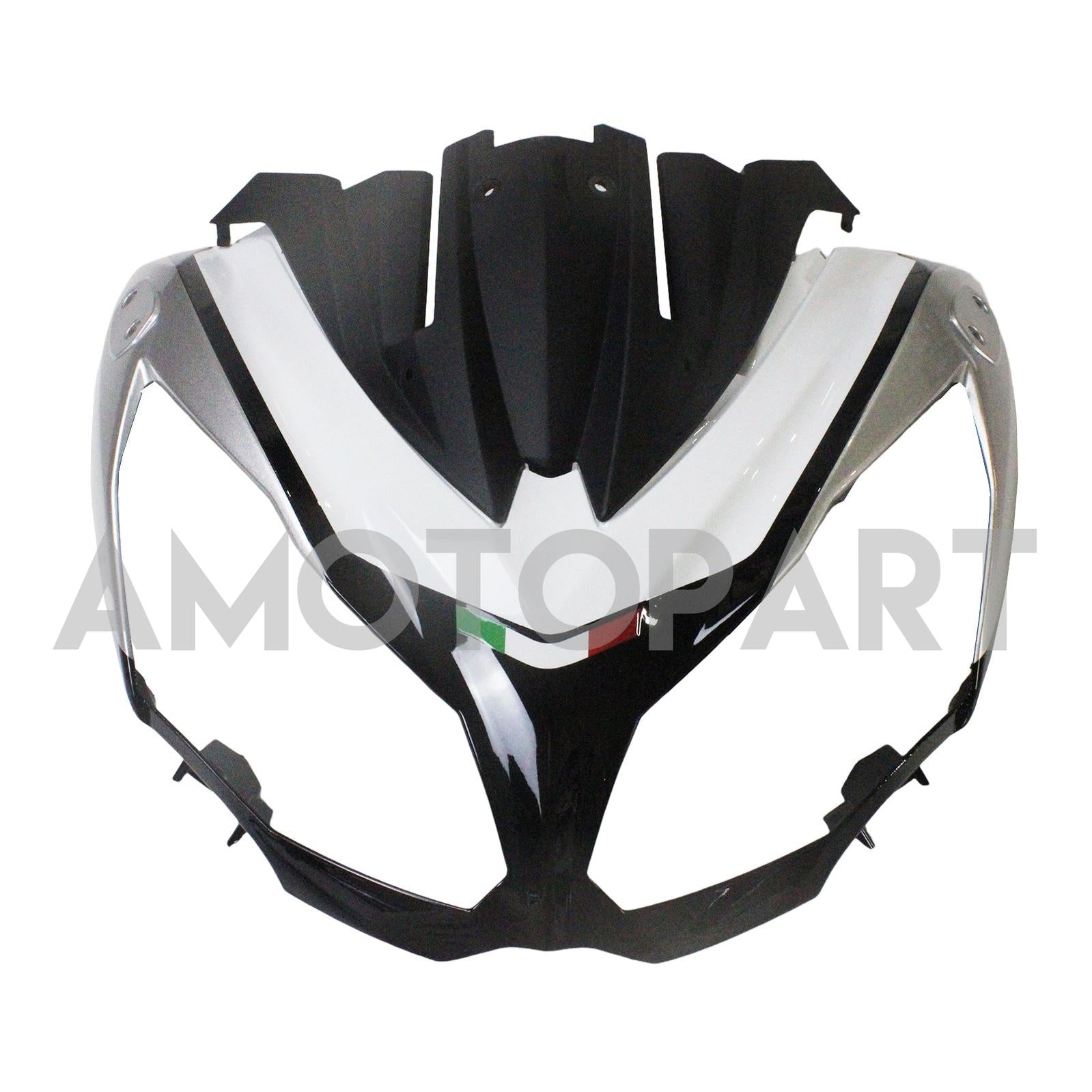 Amotopart 2012-2016 Kawasaki NInja 650 Kit de carenado multicolor negro plateado