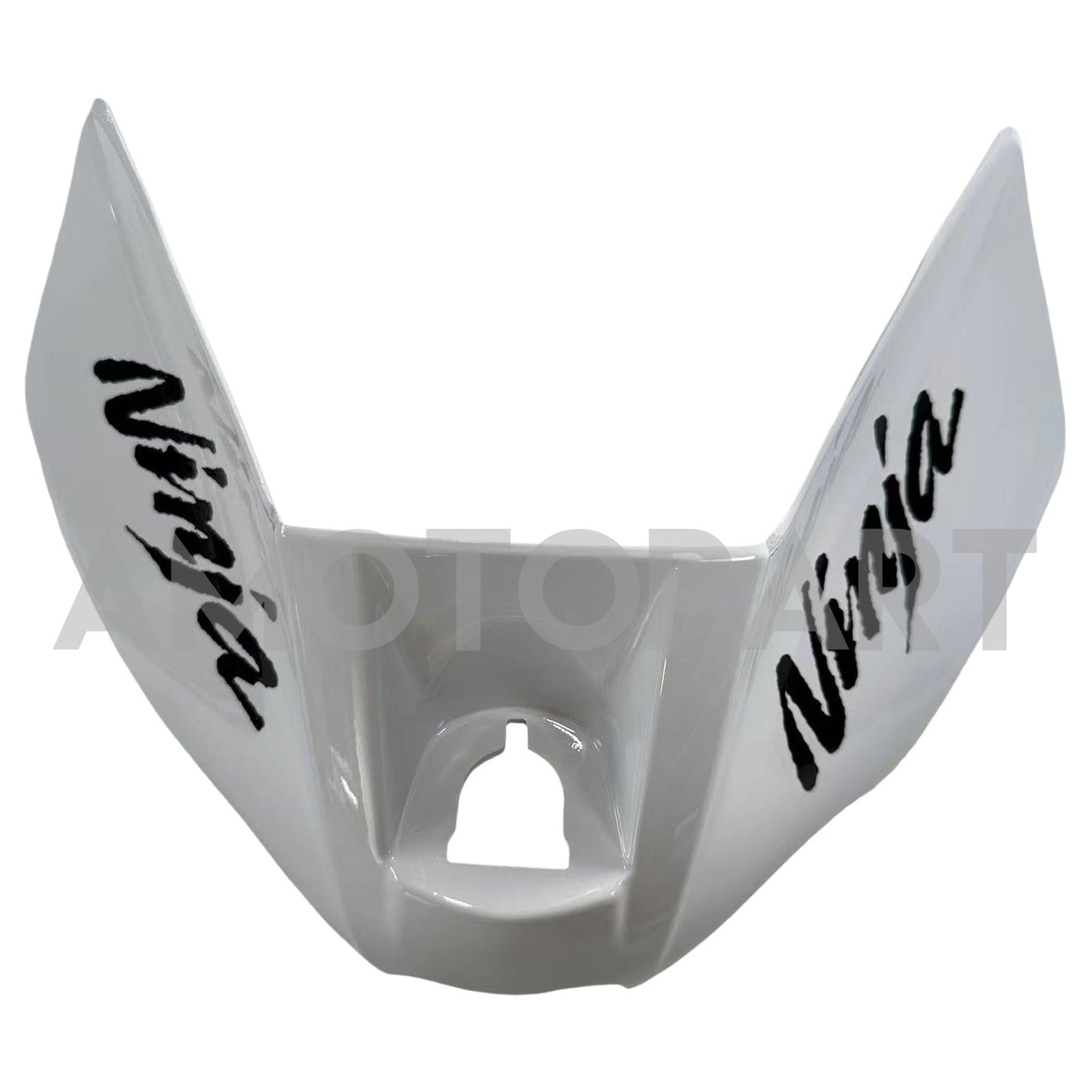 Amotopart 2012-2016 Kawasaki Ninja 650 Black White Orange Fairing Kit