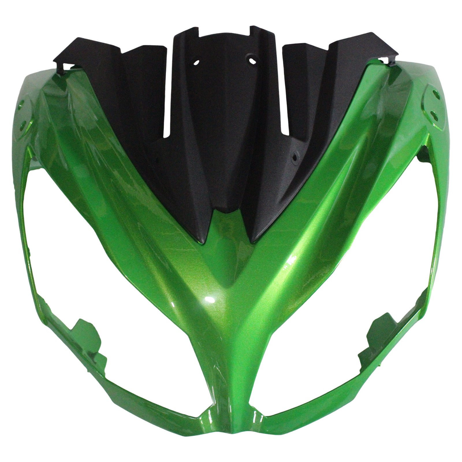 Amotopart 2012-2016 Kawasaki Ninja 650 Green Black Sliver Fairing Kit