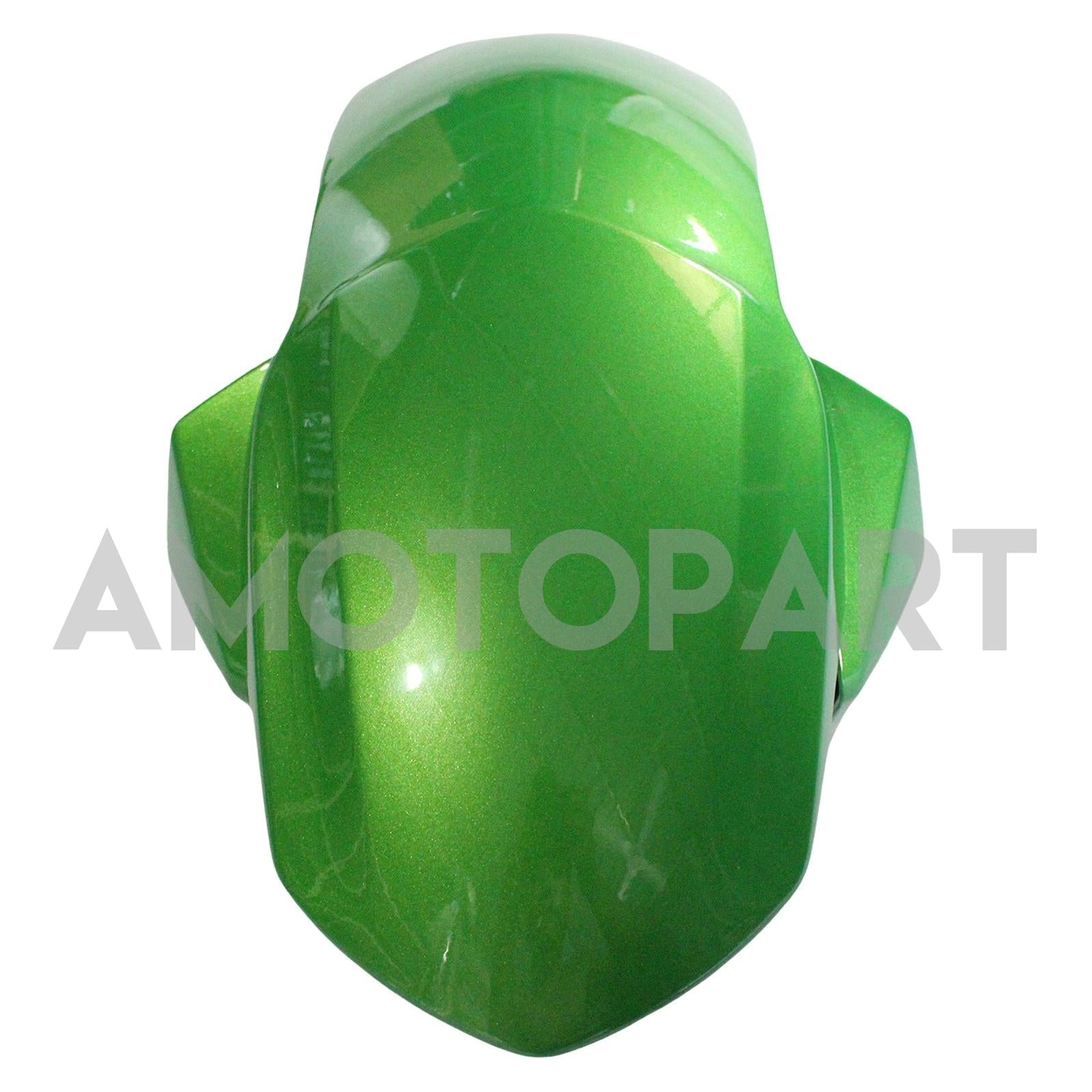 Amotopart 2012-2016 Kawasaki Ninja 650 Green Black Sliver Fairing Kit