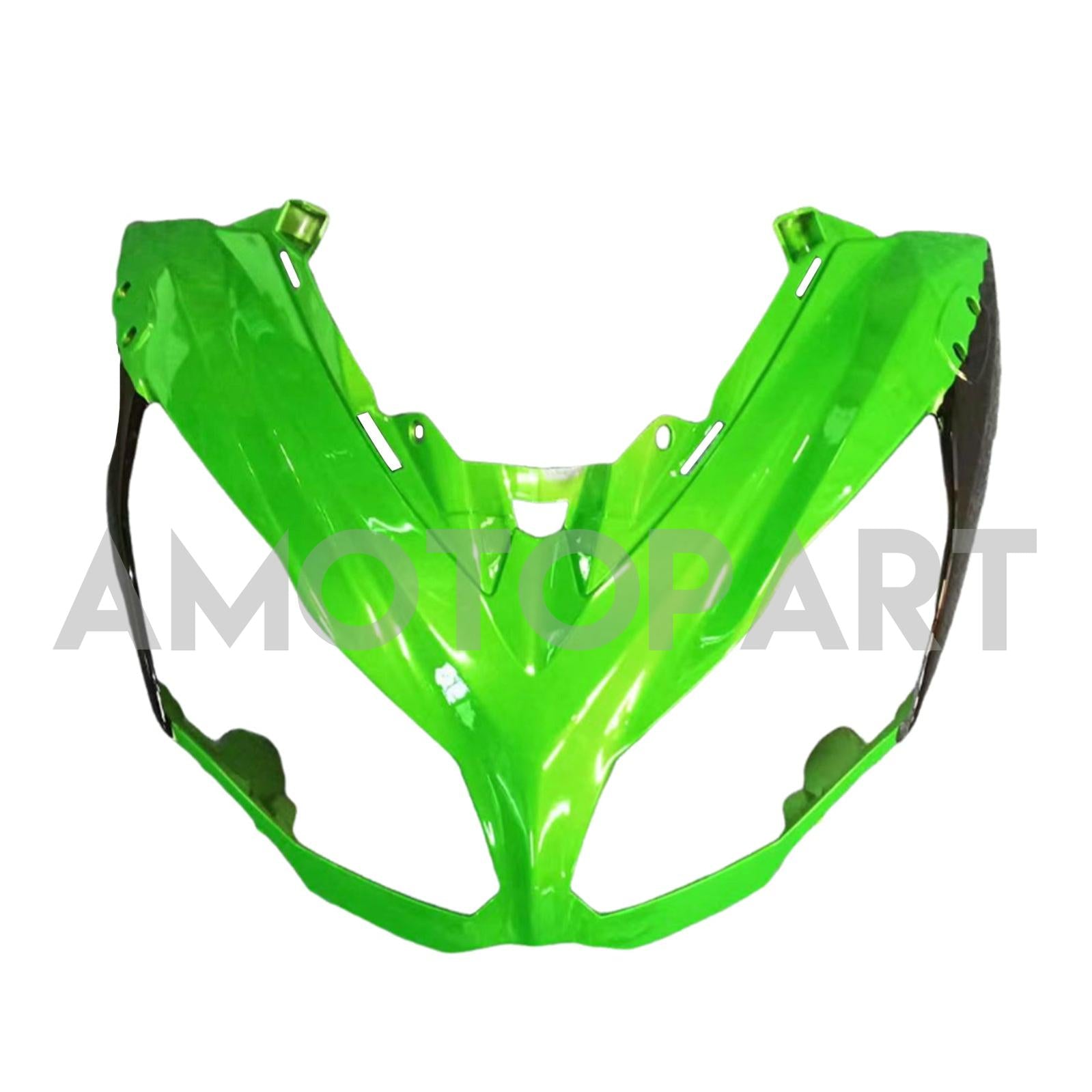 Amotopart 2012-2016 Kawasaki ER6F/Ninja650 Green&Black Fairing Kit