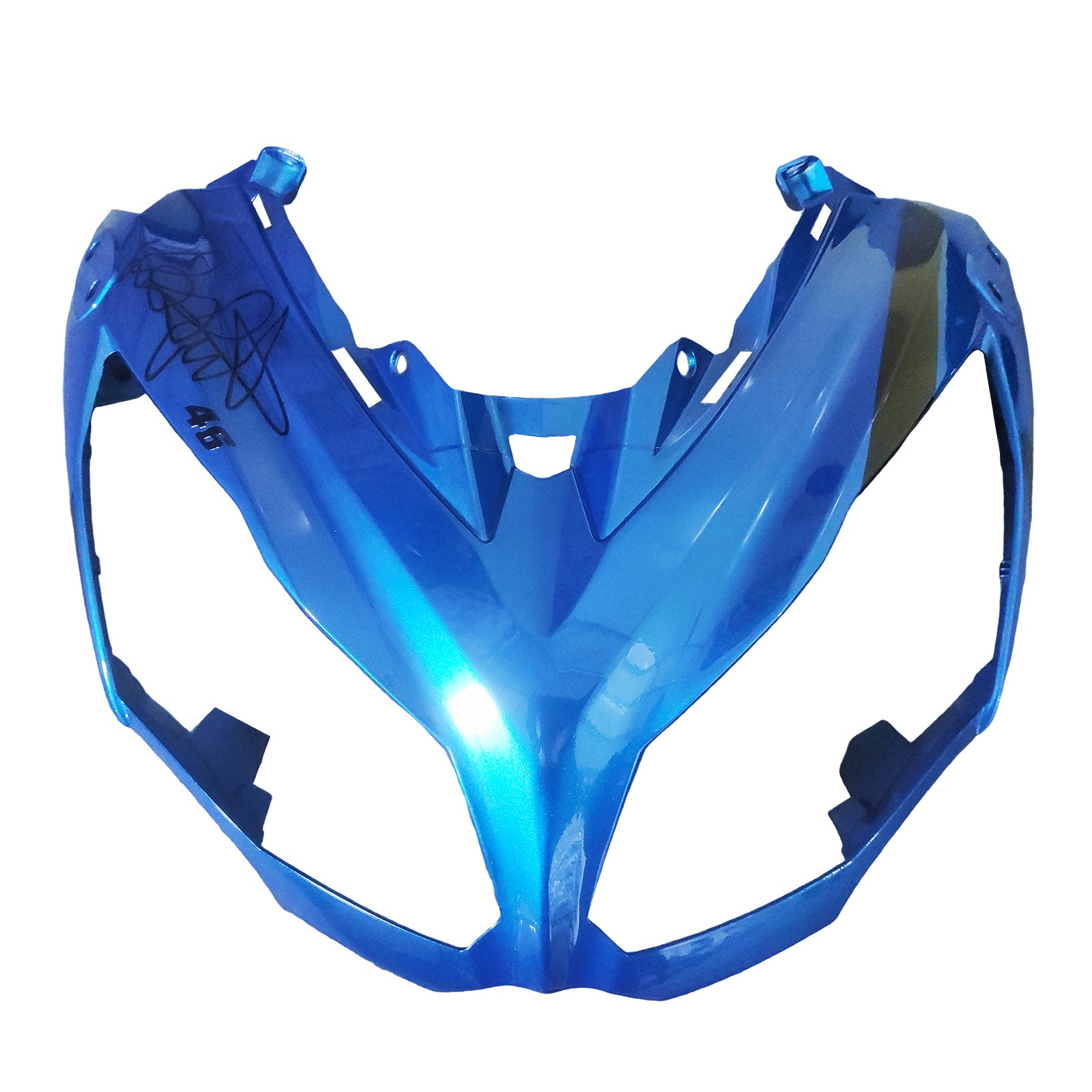 Amotopart 2012-2016 Kawasaki ER6F/Ninja650 Blue Black Fairing Kit