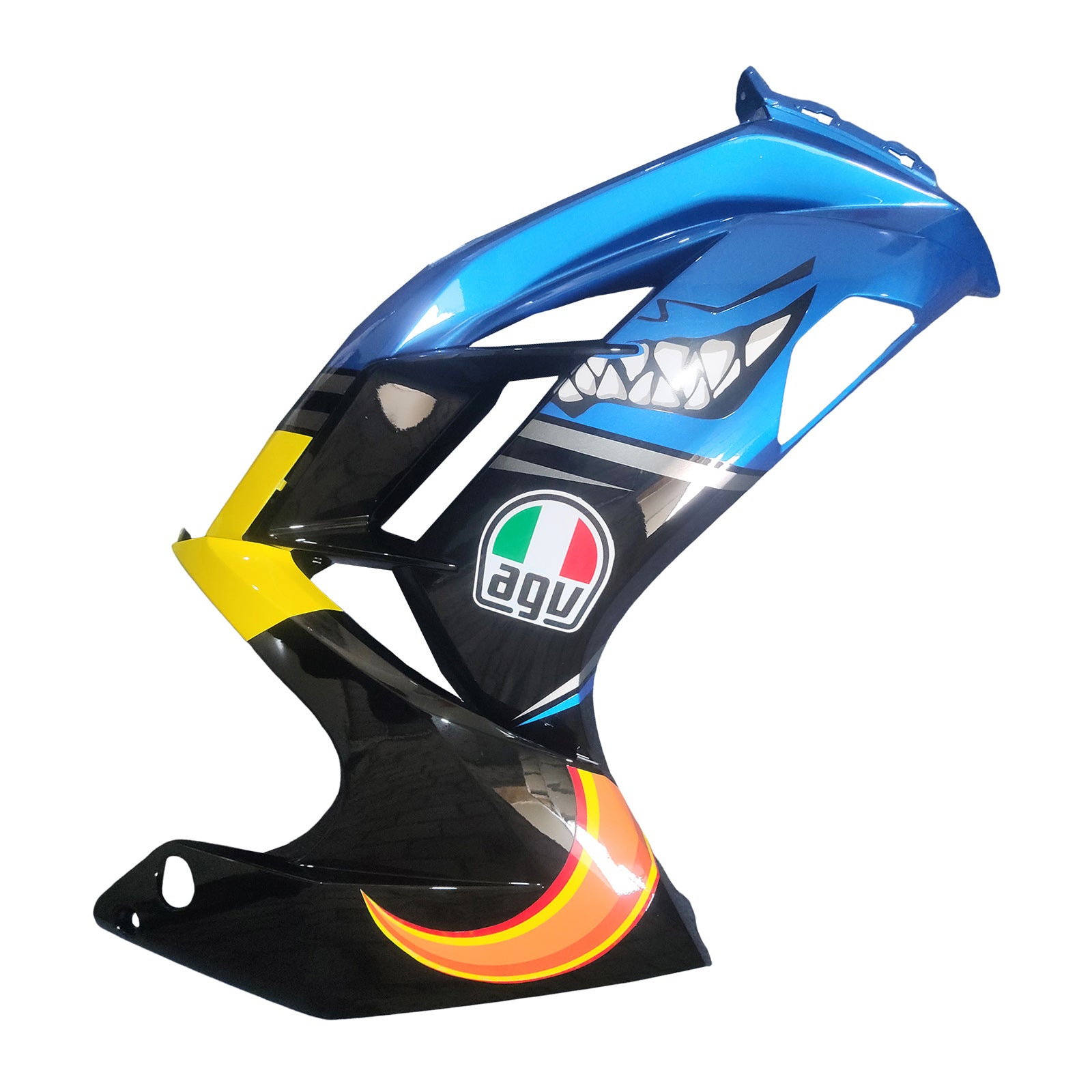 Amotopart 2012-2016 Kawasaki ER6F/Ninja650 Blue Black Fairing Kit